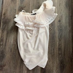 One should cream colored BCBG size 4 unworn dress